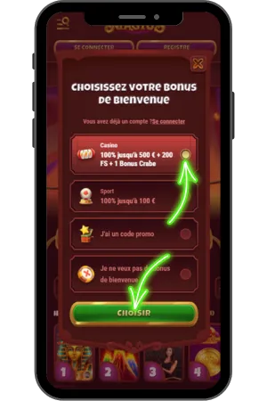 Sélection de bonus